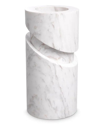 Object Angelica Honed White Marble