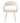 Dining Chair Bravo Bouclé Cream