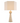 Table Lamp Novak Travertine incl Shade