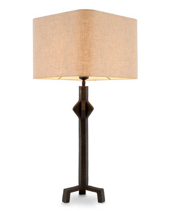 Table Lamp Conti Bronze Finish incl Shade