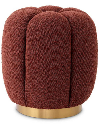 Stool Orchanic - Bouclé Rouge