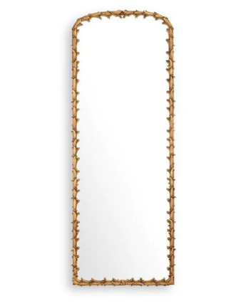 Mirror Guinevere Antique Gold Finish - L