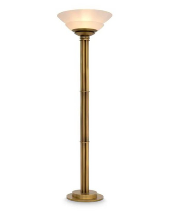 Floor Lamp Figaro - Antique Brass Finish