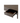 Desk Scavullo Charcoal Brown Oak Veneer Straight