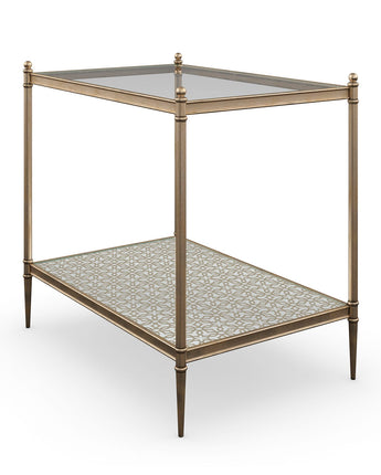 Perfectly AdapTable Gold Side Table