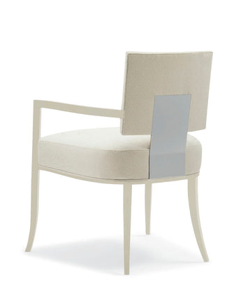 Reserved Seating Dining Chair With Arms