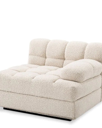 Sofa Dean Bouclé Cream -  Right